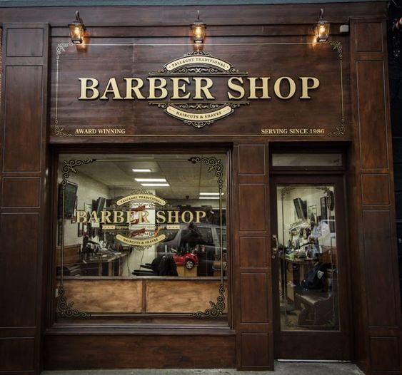 Exterior of the salon